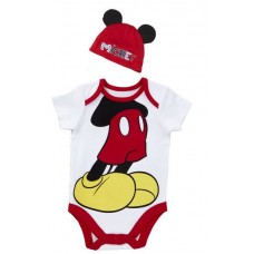 Mickey Mouse Romper & Beanie Set 